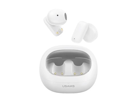 Bluetooth stereo гарнитура Usams US-TD22 TWS Earbuds - TD Series BT5.3 white 