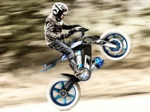 Yamaha показала концепт мотоцикла з водяним приводом
