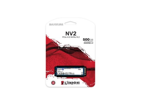 SSD M.2 Kingston NV2 500GB NVMe 2280 PCIe 4.0 x4 3D NAND