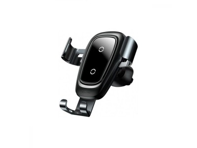 Надійний помічник у дорозі — автотримач і БЗП Baseus Metal Gravity з технологією Qi 10 W 