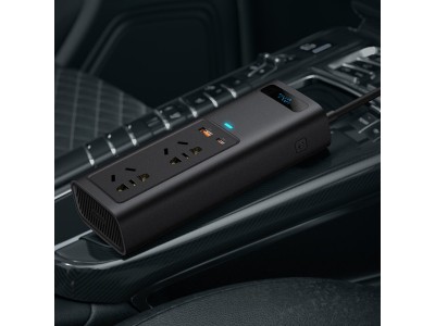 Інвертор Baseus на 150 W — помічник для автомобіліста під час поїздки й не тільки