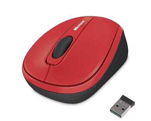 Мишка Microsoft Mobile 3500 Flame Red (GMF-00293)
