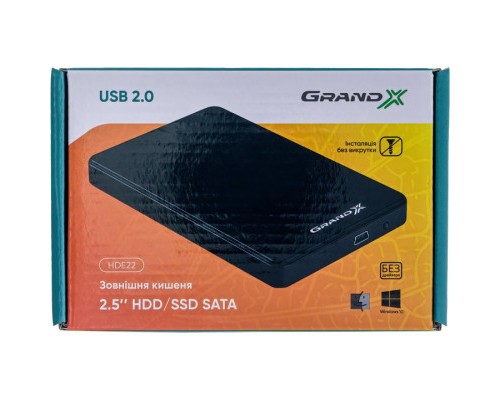 Кишеня зовнішня Grand-X HDE22