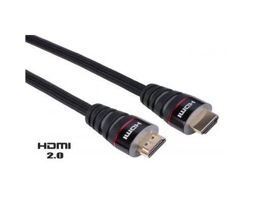 Кабель мультимедійний HDMI to HDMI 5.0m Vinga (HDMI01-5.0)