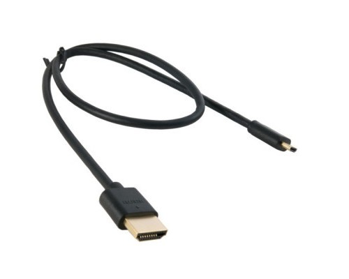 Кабель мультимедійний micro HDMI to HDMI 0.5m Extradigital (KBD1678) Кабель мультимедійний micro HDMI to HDMI 0.5m Extradigital (KBD1678)