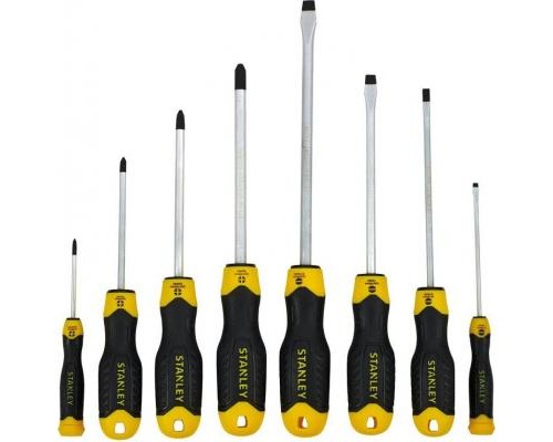 Набір інструментів Stanley отверток “CushionGrip” 8шт. (STMT1-74181) (STMT1-74181)