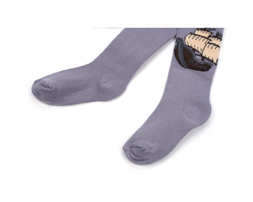 Колготки дитячі BNM з вітрильником (M0C0301-1020-86B-darkgray)