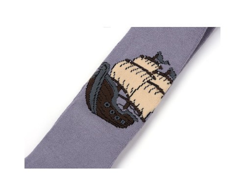 Колготки дитячі BNM з вітрильником (M0C0301-1020-86B-darkgray)