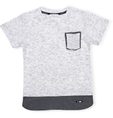 Футболка дитяча Breeze з кишенькою (11075-128B-gray)