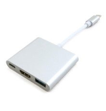 Порт-реплікатор Extradigital USB Type-C to HDMI/USB 3.0/Type-C (0.15m) (KBH1691)