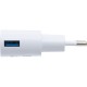 Зарядний пристрій Inkax CD-08 + Type-C cable 1USB 1A White (F_62259)