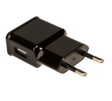 Зарядний пристрій Grand-X CH-03T USB 5V 2,1A Black + cable USB -> Type C, Cu, 4A, TPE (CH-03T)
