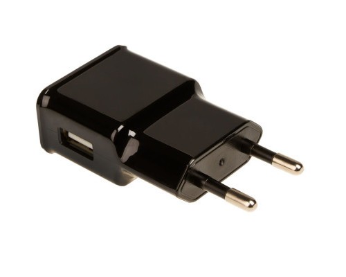 Зарядний пристрій Grand-X CH-03T USB 5V 2,1A Black + cable USB -> Type C, Cu, 4A, TPE (CH-03T)