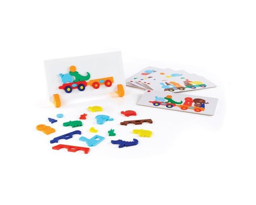 Розвиваюча іграшка Guidecraft Manipulatives Потяг з тваринами (G5092) Розвиваюча іграшка Guidecraft Manipulatives Потяг з тваринами (G5092)