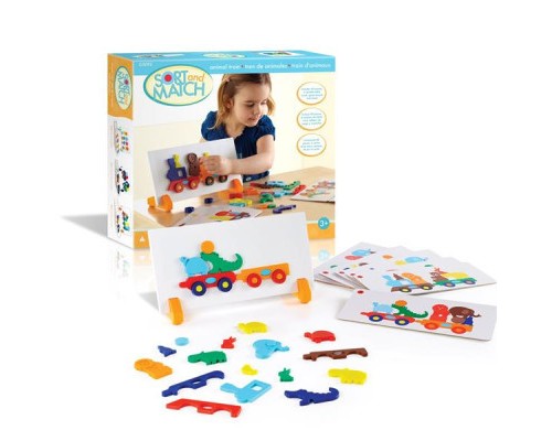 Розвиваюча іграшка Guidecraft Manipulatives Потяг з тваринами (G5092) Розвиваюча іграшка Guidecraft Manipulatives Потяг з тваринами (G5092)
