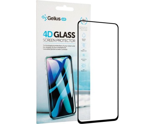 Скло захисне Gelius Pro 4D for Samsung A217 (A21s) Black (00000080301)