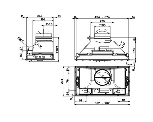 Витяжка кухонна Faber INKA SMART C LG A70
