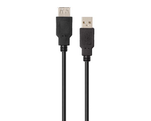 Дата кабель USB 2.0 AM/AF 3.0m Vinga (VCPUSBAMAF3BK)