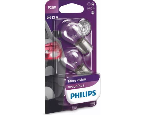 Автолампа Philips 21W (12498 VP B2)