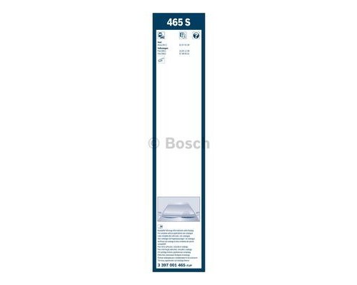 Щітка склоочисника Bosch 3 397 001 465