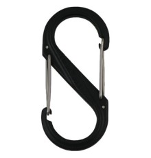 Карабін туристичний Nite ize Plastic Carb S Biner Size 10 NI796 Black (4823082709403)