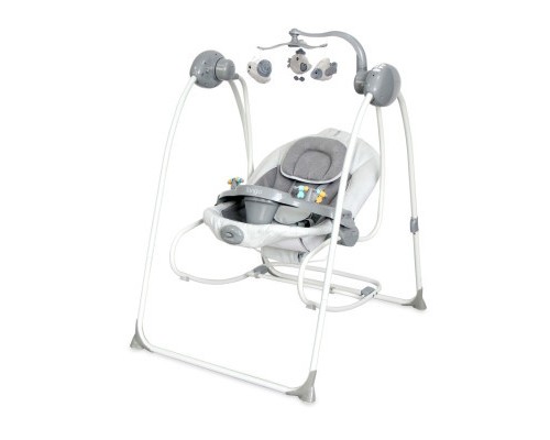 Крісло-гойдалка Bertoni/Lorelli TANGO cool grey stars Крісло-гойдалка Bertoni/Lorelli TANGO cool grey stars