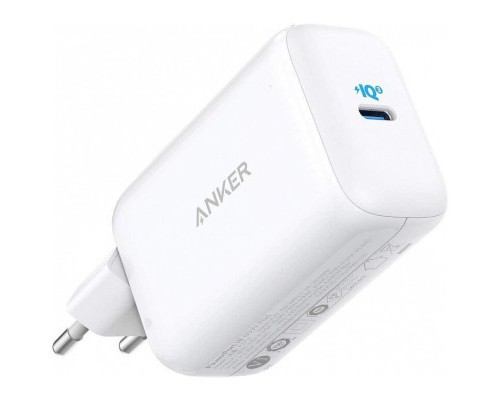 Зарядний пристрій Anker PowerPort III 65W Pod PPS+GaN (White) (A2712H21)