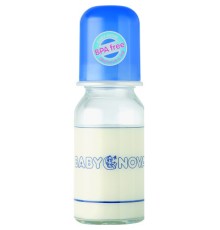 Пляшечка для годування Baby-Nova скляна 125 мл (3960310)