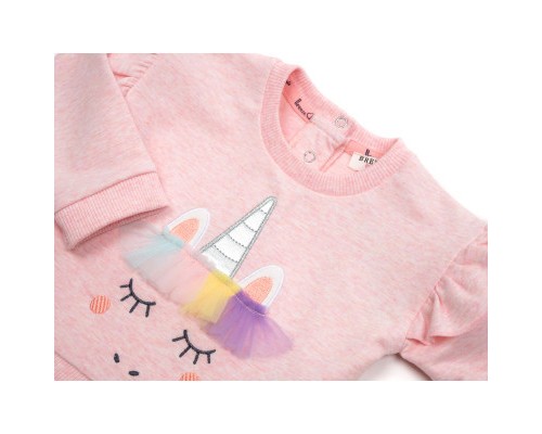 Набір дитячого одягу Breeze з єдинорогом (16060-80G-peach)