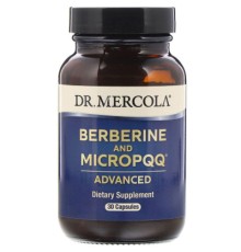 Амінокислота Dr. Mercola Берберин і MicroPQQ, Berberine and MicroPQQ Advanced, 30 кап (MCL-01846)