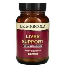 Антиоксидант Dr. Mercola Підтримка Печінки, Liver Support, 60 капсул (MCL-01739)