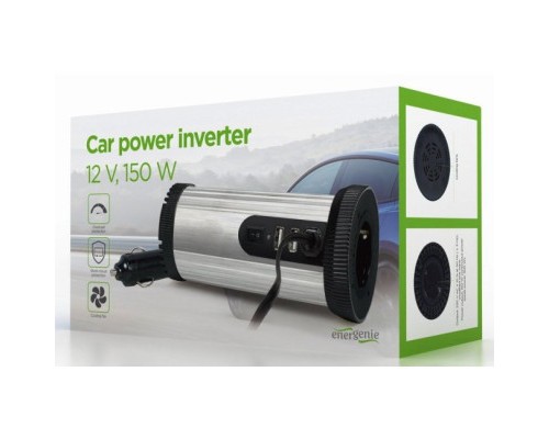 Автомобільний інвертор EnerGenie 12V/220V 150 Вт (EG-PWC150-01) 