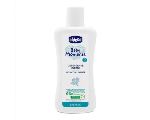 Дитячий гель для душу Chicco для інтимної гігієни Baby Moments, 200 мл (10246.00)