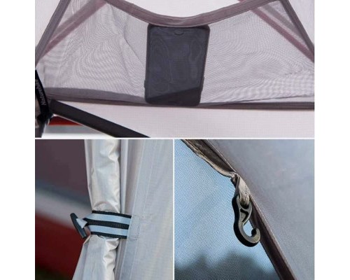 Намет Naturehike Сloud Up 1 Updated NH18T010-T 20D Grey/Red (6927595730522) Намет Naturehike Сloud Up 1 Updated NH18T010-T 20D Grey/Red (6927595730522)