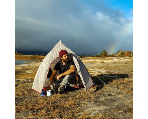 Намет Naturehike Сloud Up 1 Updated NH18T010-T 20D Grey/Red (6927595730522) Намет Naturehike Сloud Up 1 Updated NH18T010-T 20D Grey/Red (6927595730522)