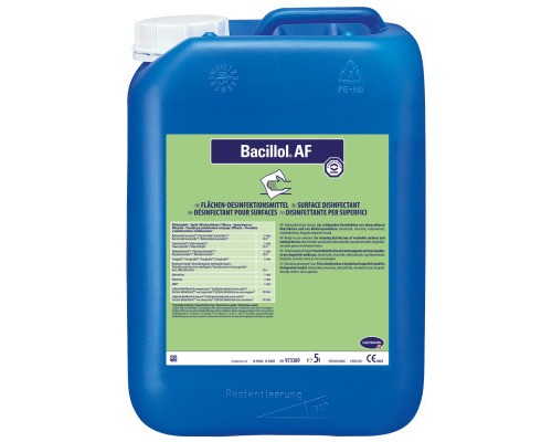 Засіб для дезінфекції поверхонь Bode Bacillol AF 5 л (403167801417)