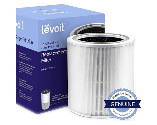 Фільтр для очисника/зволожувача повітря Levoit Core 400S True HEPA 3-Stage (HEACAFLVNEU0052)