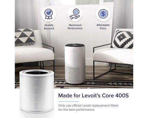 Фільтр для очисника/зволожувача повітря Levoit Core 400S True HEPA 3-Stage (HEACAFLVNEU0052)