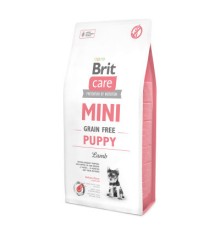 Сухий корм для собак Brit Care GF Mini Puppy Lamb 7 кг (8595602520152)