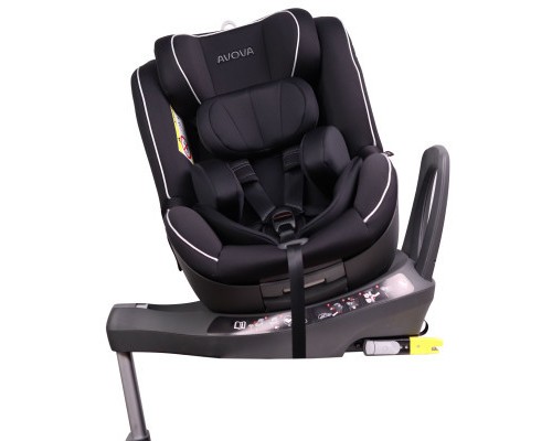 Автокрісло Avova Sperber-Fix i-Size 0-1 Pearl Black (4260621465015)