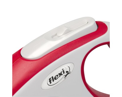 Повідок для собак Flexi New Comfort S стрічка 5 м (червоний) (4000498043523)