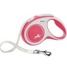 Повідок для собак Flexi New Comfort S стрічка 5 м (червоний) (4000498043523)