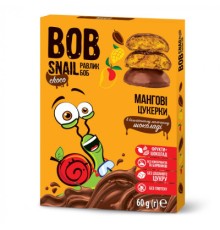 Цукерка Bob Snail манго в молочному шоколаді 60 г (4820219341352)