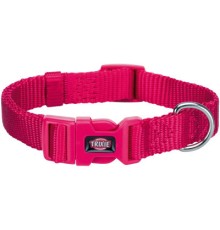 Нашийник для тварин Trixie Premium нейлон XXS-XS 15-25 см/10 мм фуксія (4053032020931)