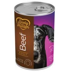 Консерви для собак Lovely Hunter Adult with Beef 400 г (LHU45624)