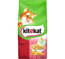 Сухий корм для кішок Kitekat Яловичина з овочами 12 кг (5900951013065)