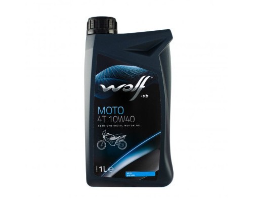 Моторна олива Wolf MOTO 4T 10W40 1л (1043808)