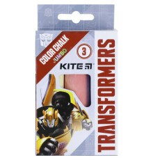 Крейда Kite кольорова Jumbo Transformers, 3 кольори (TF21-077)