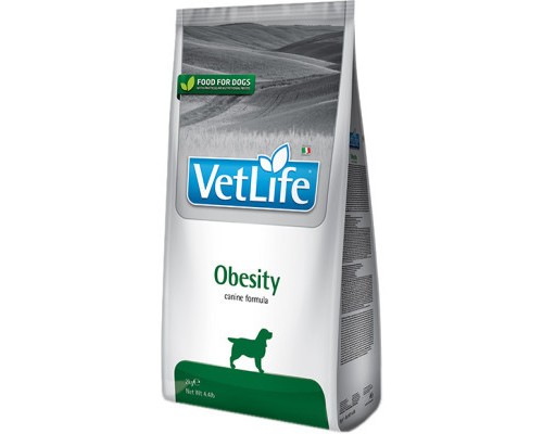 Сухий корм для собак Farmina Vet Life Obesity для зниження зайвої ваги 2 кг (8010276025258)