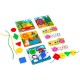 Розвиваюча іграшка Vladi Toys Гра-шнурівка Fisher Price Maxi-ґудзики (укр) (VT2905-22)